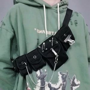 Crossbody Techwear Bag Tactical