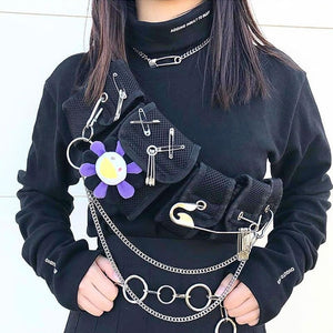 Crossbody Techwear Bag Tactical