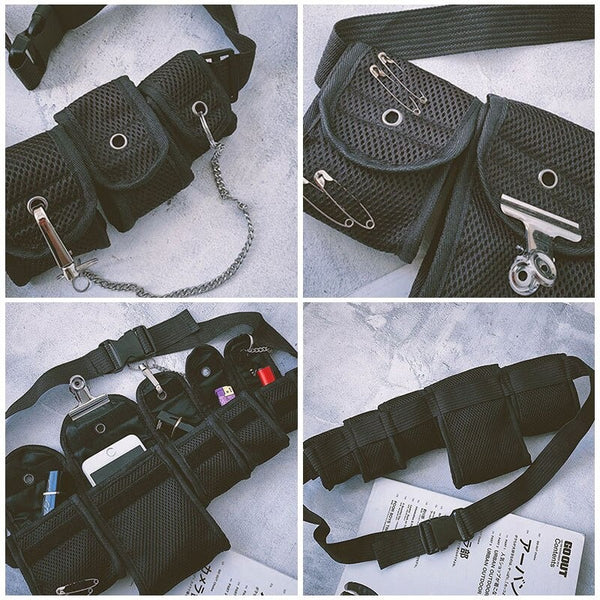 Crossbody Techwear Bag Tactical