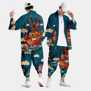 Streetwear Kimono & Pants