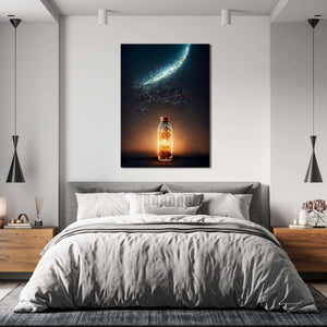 Sun Bottle Canvas Print