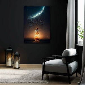 Sun Bottle Canvas Print