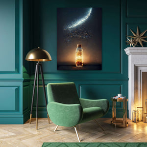 Sun Bottle Canvas Print