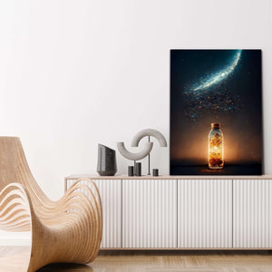 Sun Bottle Canvas Print
