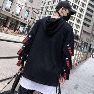 Harajuku Techwear Hoodie