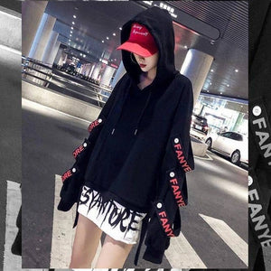 Harajuku Techwear Hoodie