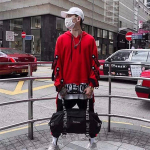 Harajuku Techwear Hoodie