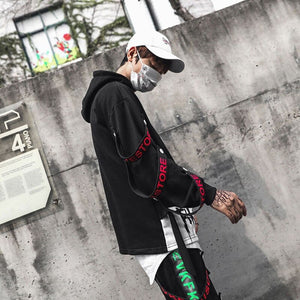 Harajuku Techwear Hoodie