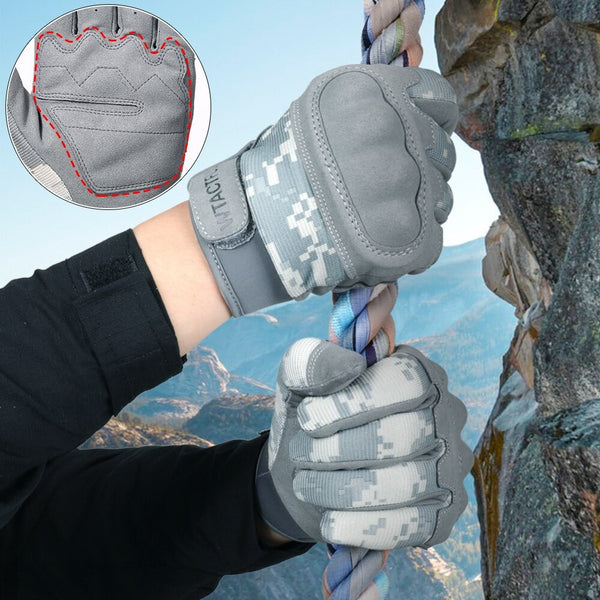 Grey Techwear Gloves