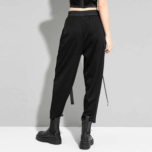 Tech Wear Black Pants
