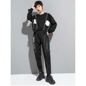 Techwear Black Sweatshirt