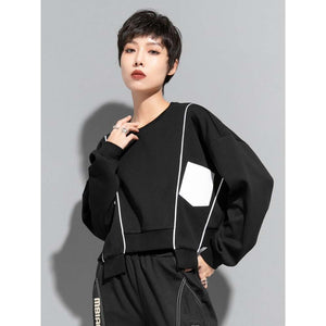 Techwear Black Sweatshirt