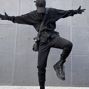 Techwear Jumpsuit Black