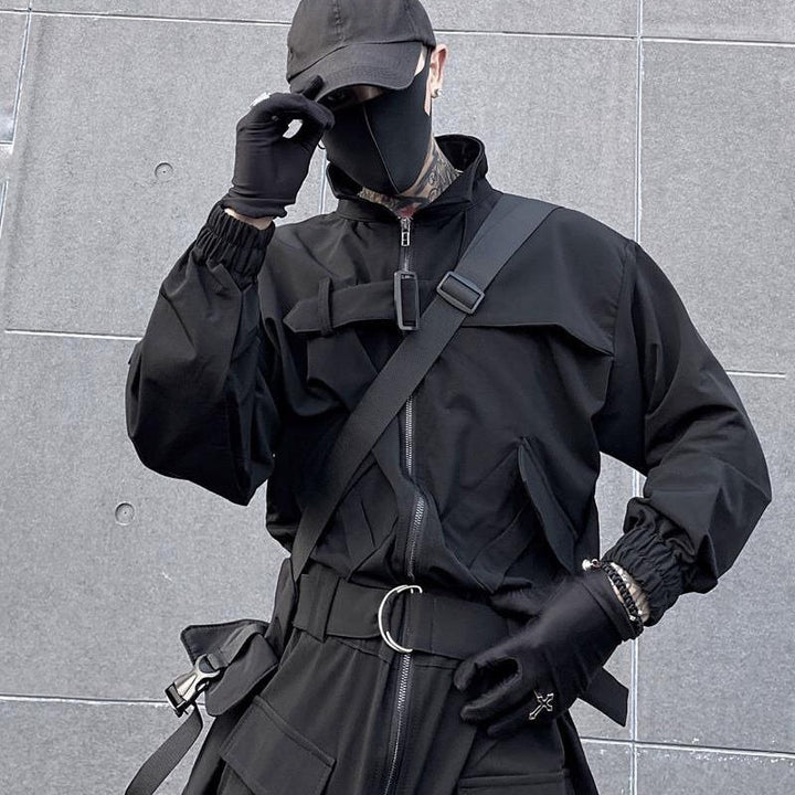 Techwear Jumpsuit Black | CYBER TECHWEAR®