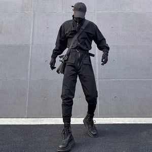 Techwear Jumpsuit Black