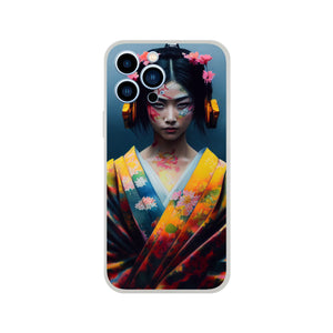 Geisha Cyberpunk Phone Case