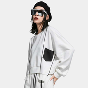 Techwear White Sweatshirt