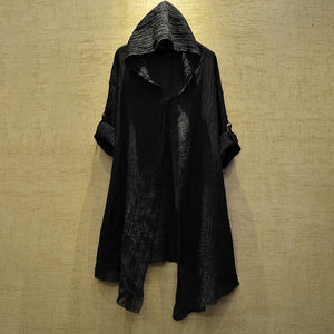 Translucent Techwear Cloak