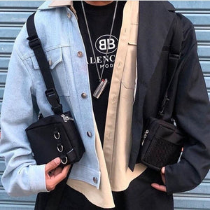 Black Tactical Chest Bag