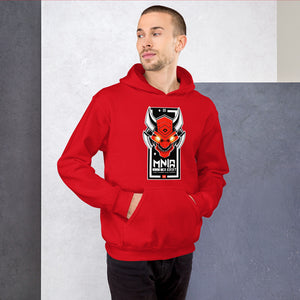 Cyberpunk Hoodie Oni Red