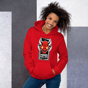 Cyberpunk Hoodie Oni Red