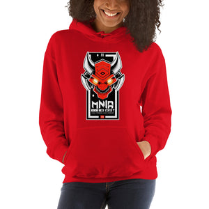 Cyberpunk Hoodie Oni Red