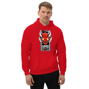 Cyberpunk Hoodie Oni Red