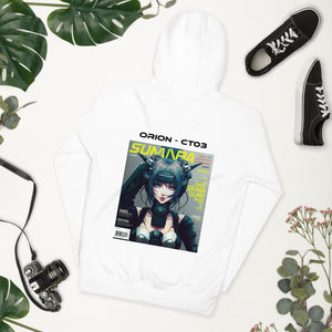 White Cyberpunk Hoodie