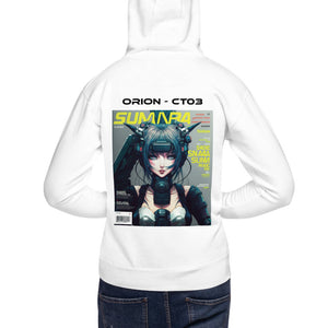 White Cyberpunk Hoodie