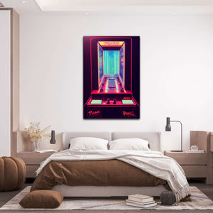 Arcade Cyberpunk Canvas | CYBER TECHWEAR®