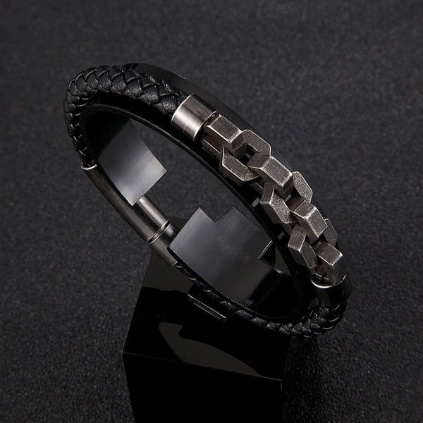 Leather Techwear Bracelet