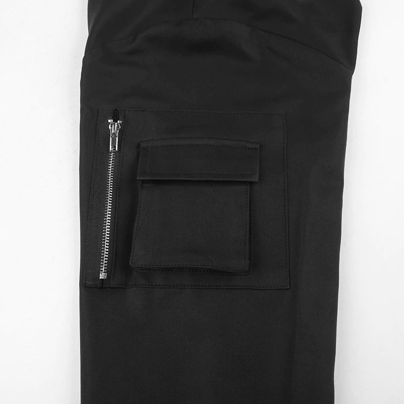 Cropped Techwear Jacket