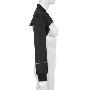 Cropped Techwear Jacket