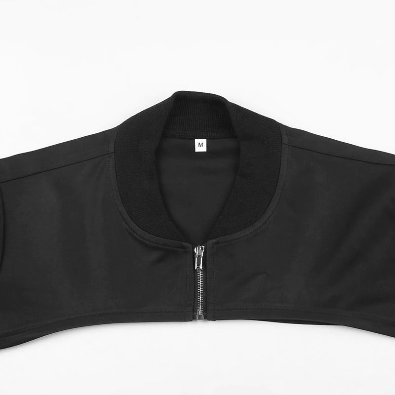 Cropped Techwear Jacket
