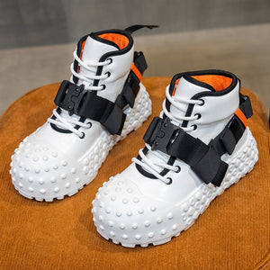 White Boots Tech Wear