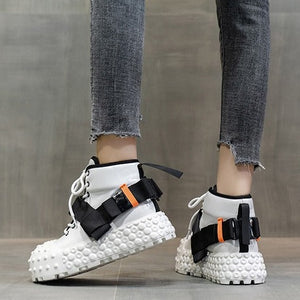 White Boots Tech Wear