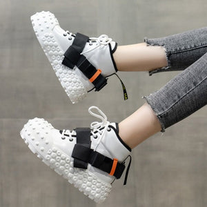 White Boots Tech Wear