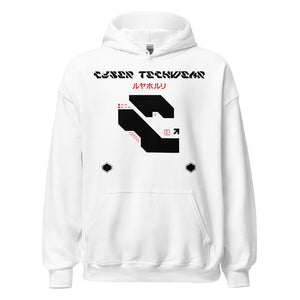 White Cyberpunk Hoodie