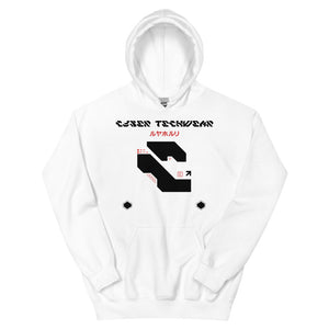 White Cyberpunk Hoodie