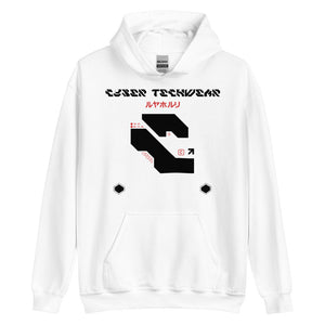 White Cyberpunk Hoodie