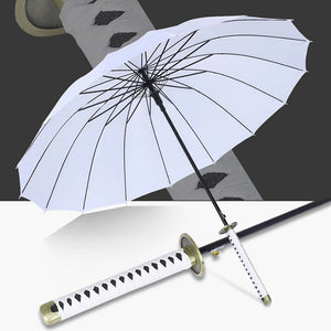 White Katana Umbrella | CYBER TECHWEAR®