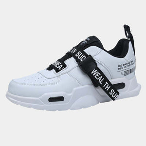 White Techwear Sneakers