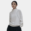 White Techwear Sweatshirt