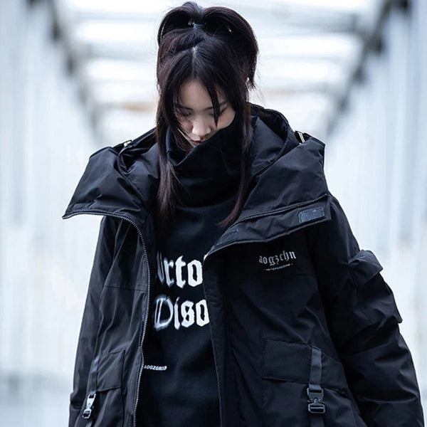 Warm Women Techwear Jacket | CYBER TECHWEAR®