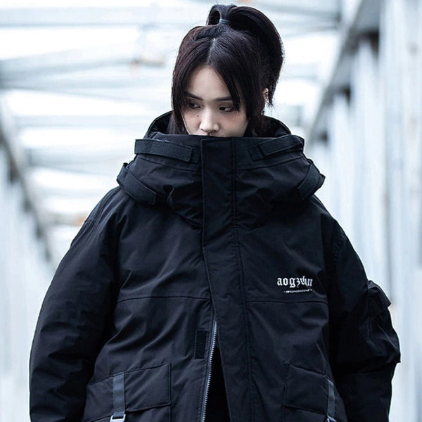 Warm Women Techwear Jacket | CYBER TECHWEAR®