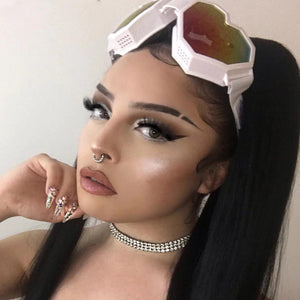 Techwear Heart Sunglasses