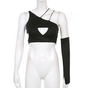 Techwear Y2k Crop Top