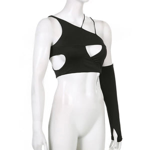 Techwear Y2k Crop Top