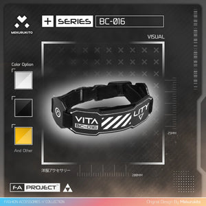 Yellow Techwear Choker